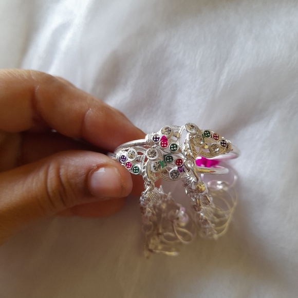 Beautiful born babies silver 5 fingers hand assoceries - Picture 3 of 9